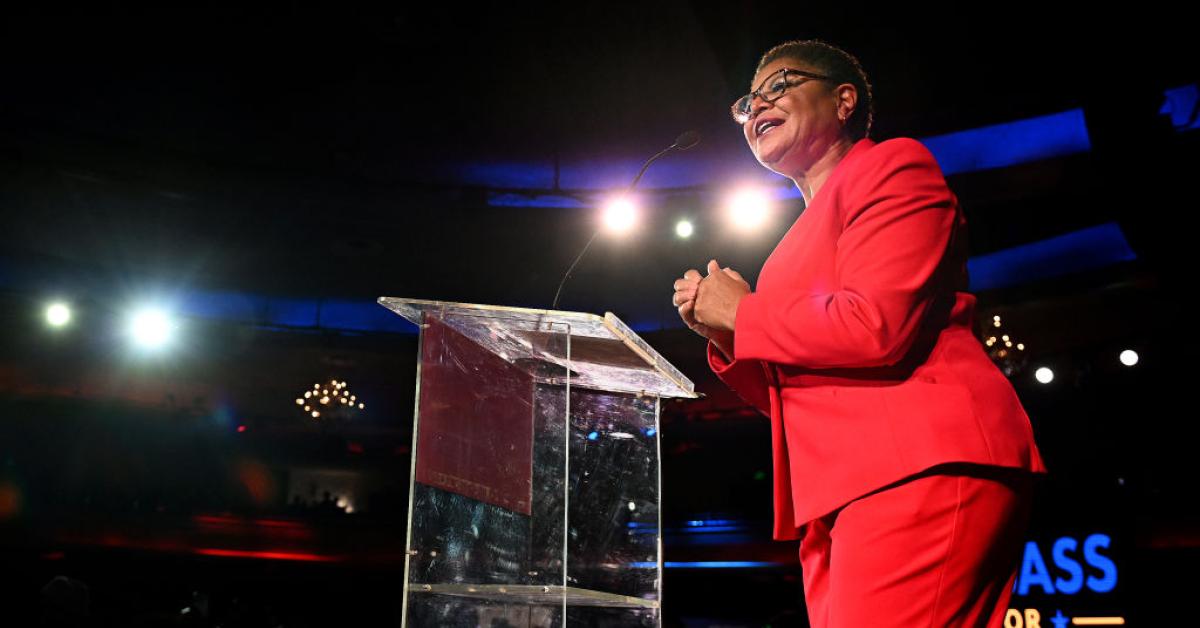 Karen Bass Projected To Become The First Female Mayor Of Los Angeles ...