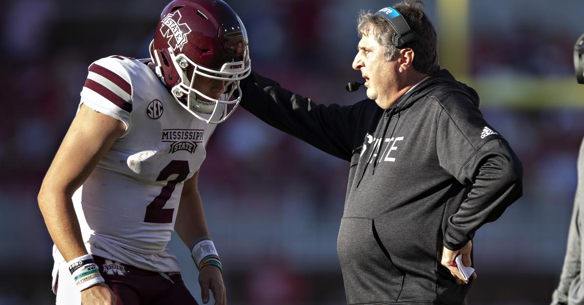 Mississippi State head football coach Mike Leach dies at 61 after ...