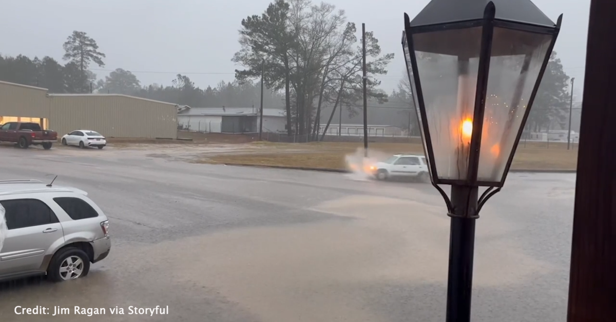 Heavy rain pounds southern Mississippi Just The News