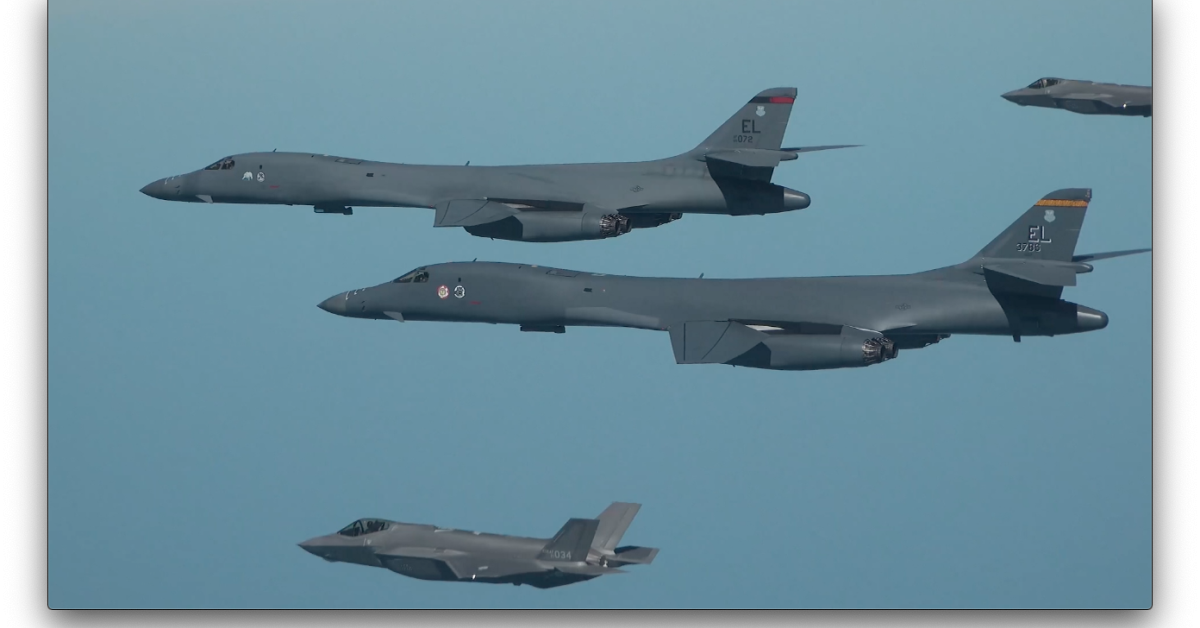 South Korea and the United States hold joint air drills | Just The News