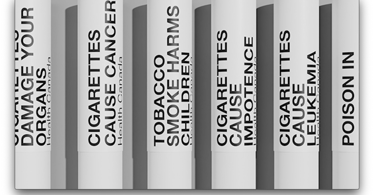 Elle Détourne Les Messages Sur Les Paquets De Cigarettes En