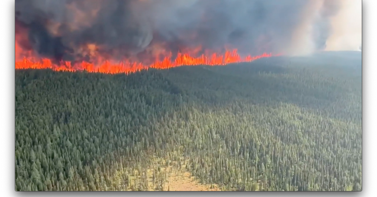 Evacuations ordered in Washington state as wildfire grows rapidly ...