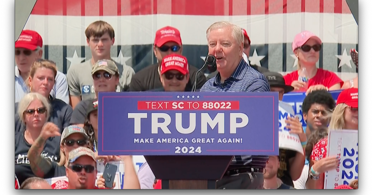 Senator Lindsey Graham booed at Trump rally | Just The News