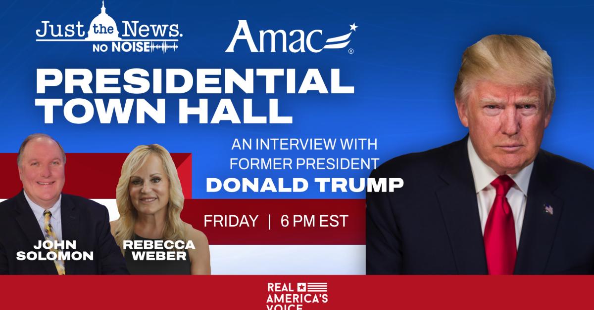 Watch: Donald Trump Joins John Solomon And Rebecca Weber On AMAC's ...