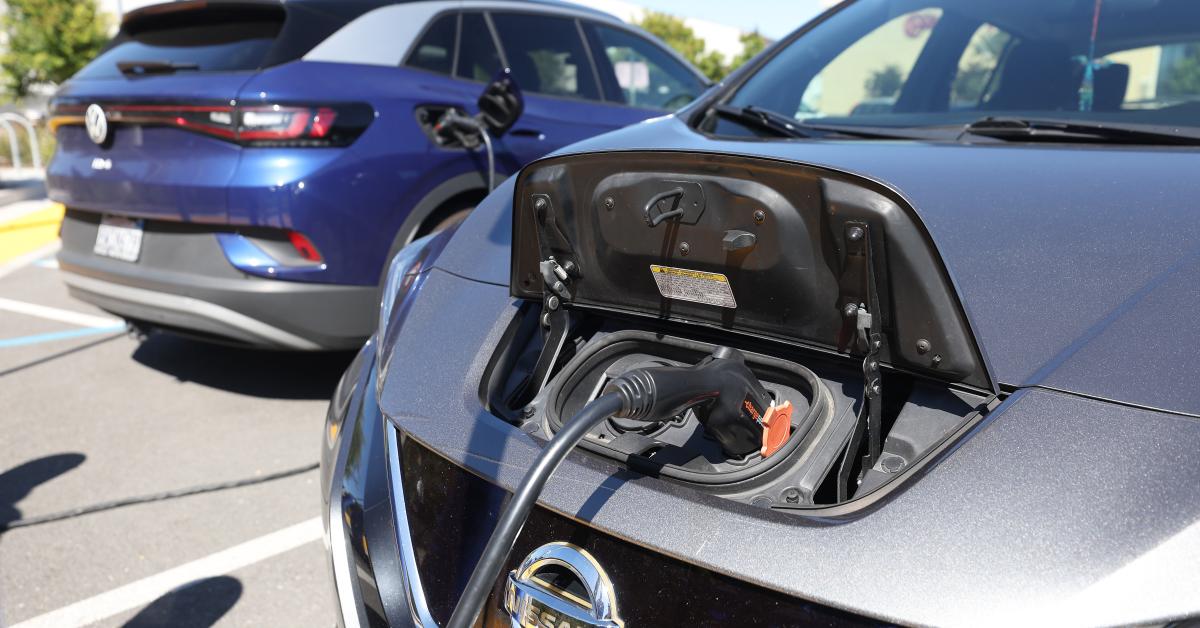 Electric vehicle registration fee recharging for next session Just