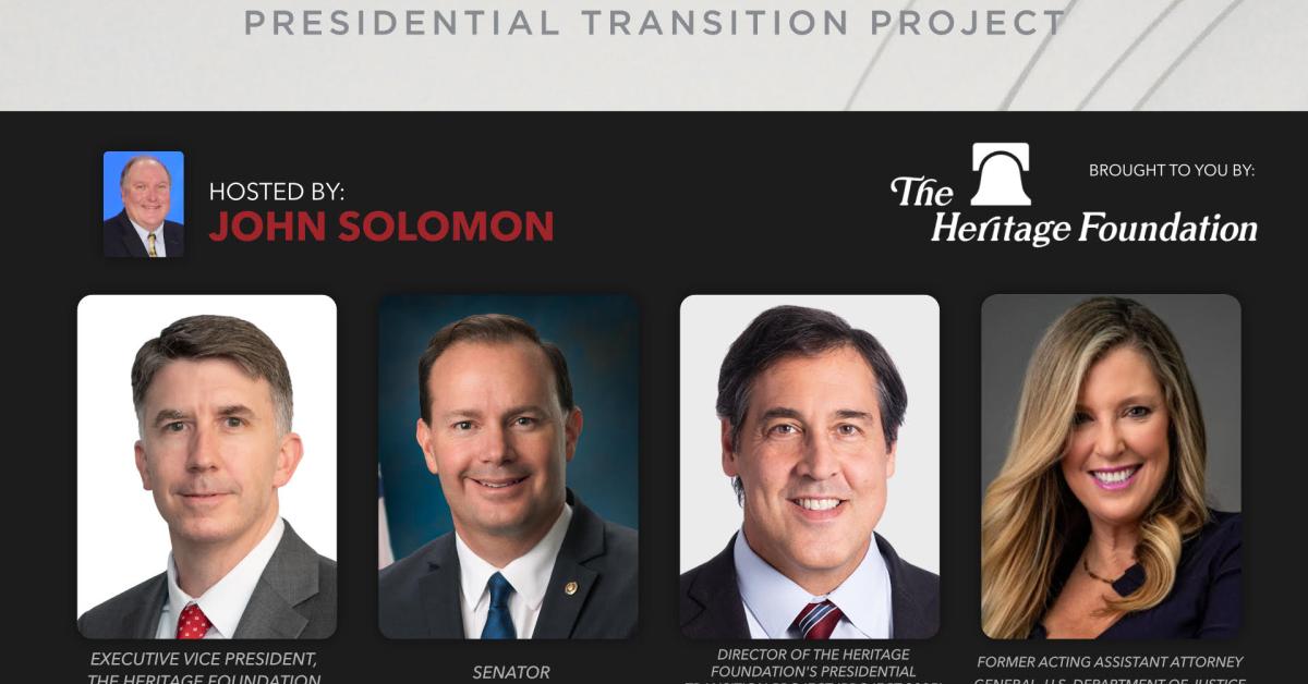 Special Report Project 2025 the Presidential Transition Project