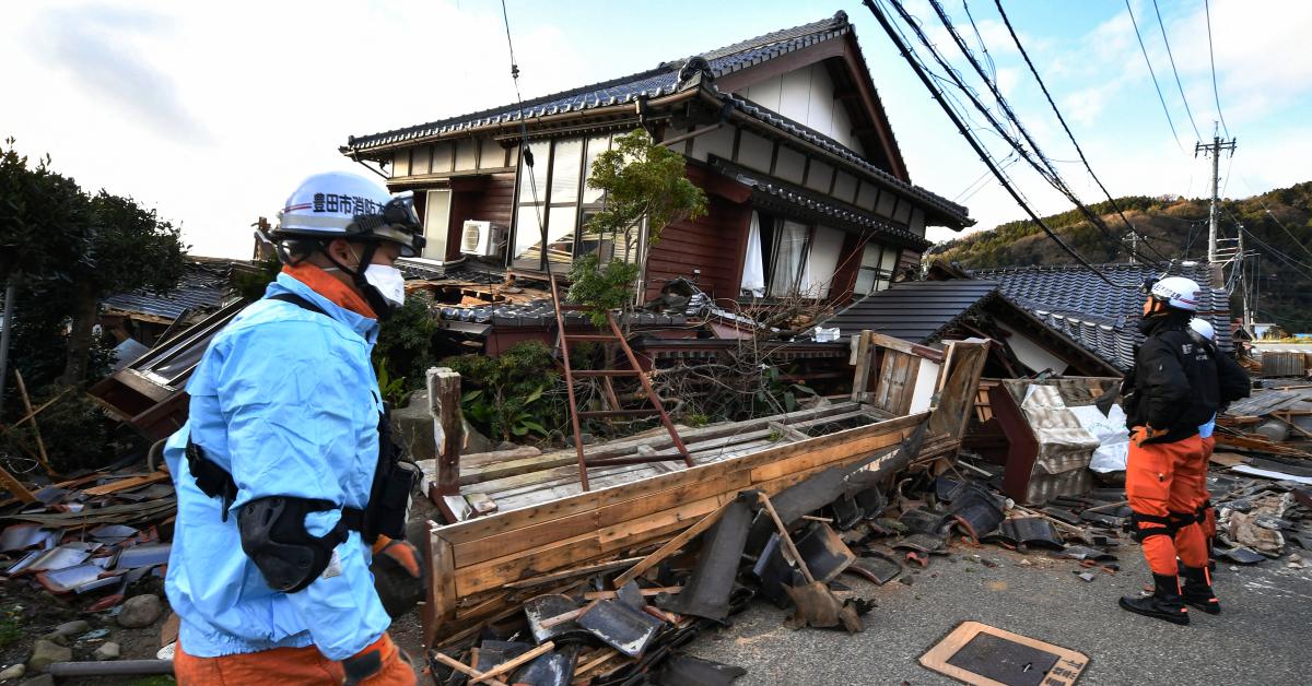 Japan Earthquake Death Toll Rises To 55, Officials Say | Just The News