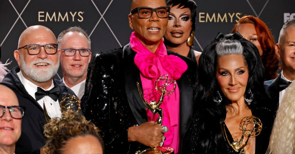 RuPaul promotes drag queens in libraries during Emmys speech | Just The ...
