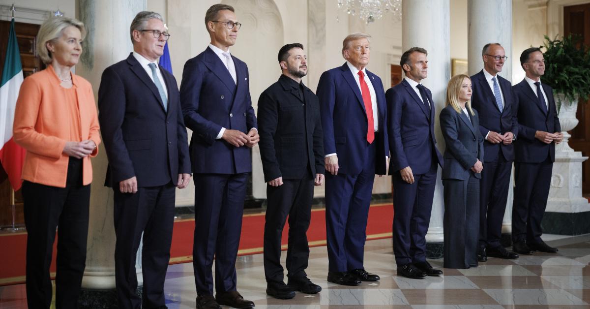 After White House summit, European leaders split over troops to Ukraine as security pledge