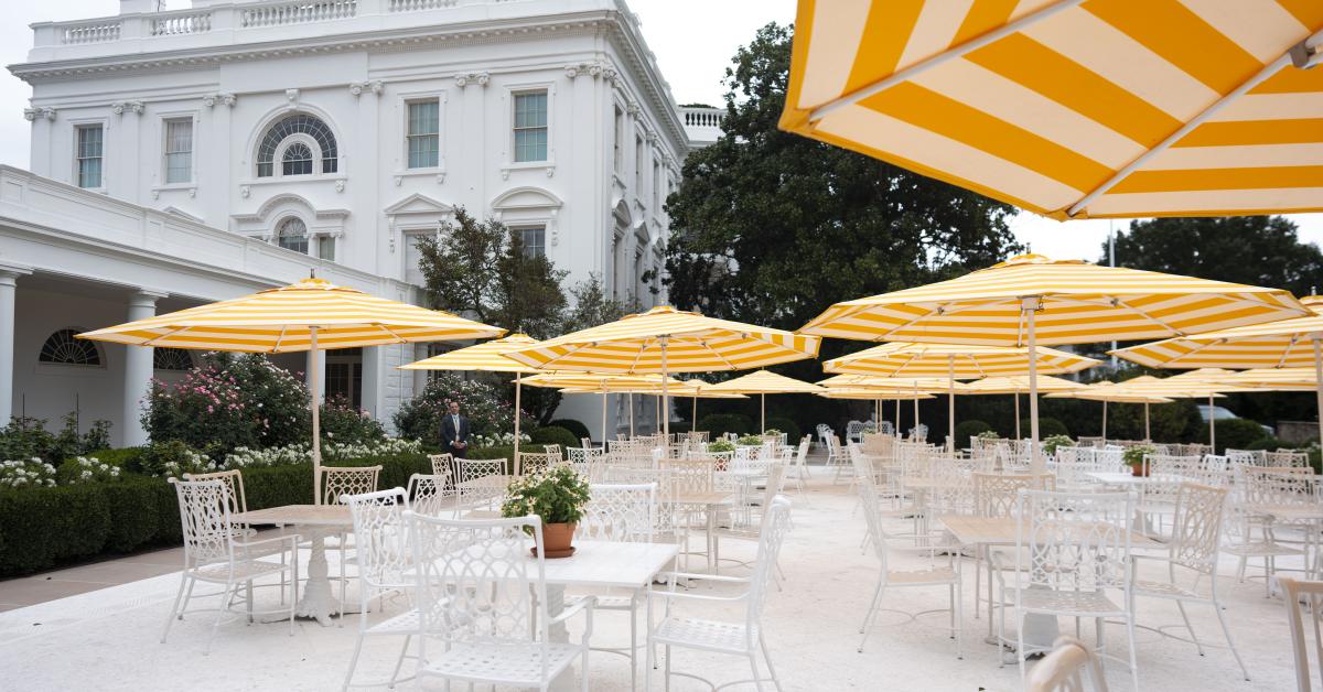 Trump's police week dinner in the White House Rose Garden will feature law enforcement leaders