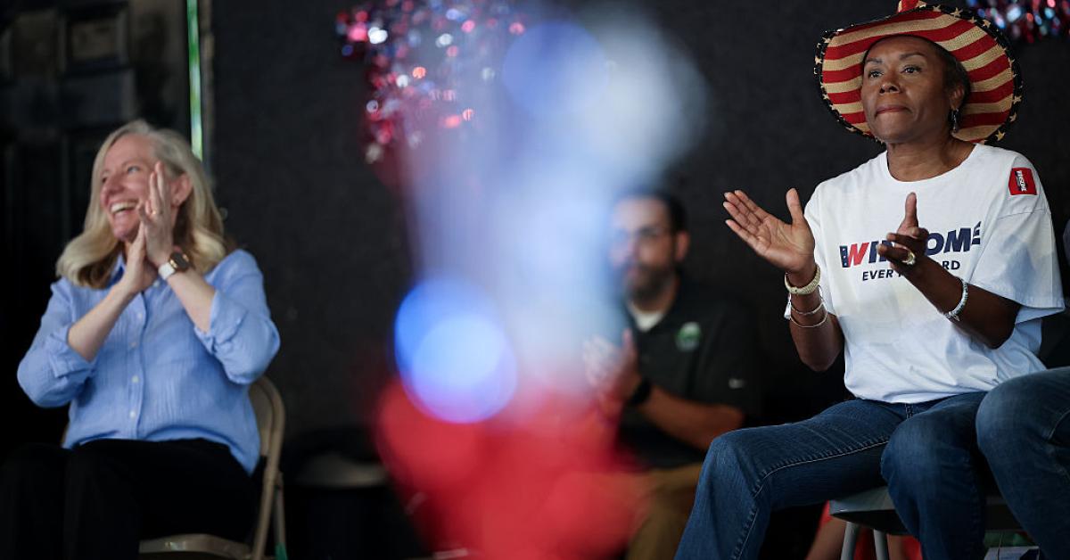 Watch: In Virginia gov debate, Dem Spanberger appears to freeze over Jones text message questions