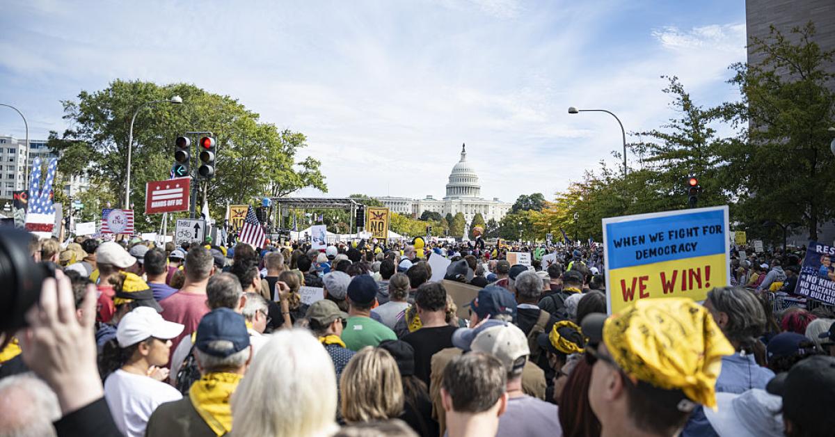 D.C. leads thousands of 'No Kings' protests nationwide