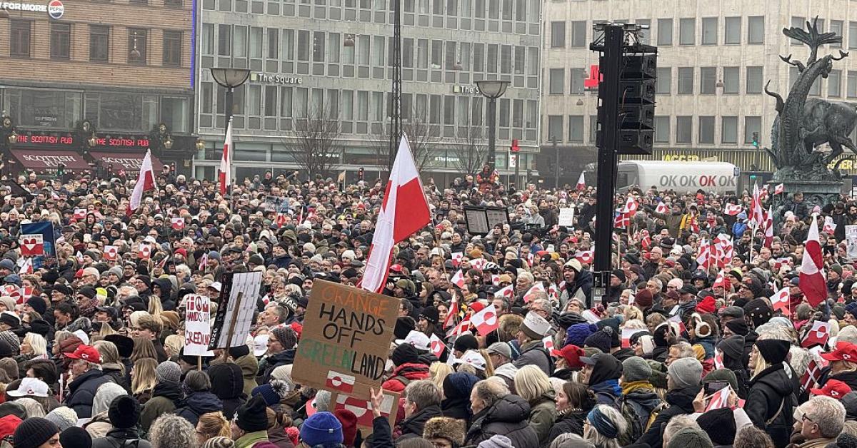 Protests break out in Greenland against Trump's desire to take control of island: 'Hands off'