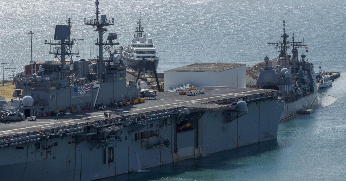 Marine declared dead after falling overboard off USS Iwo Jima in Caribbean Sea