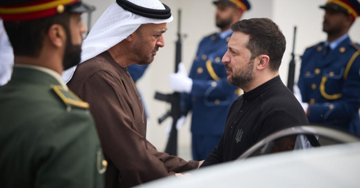 Ukraine's Zelenskyy signs defense cooperation pacts with three Gulf states