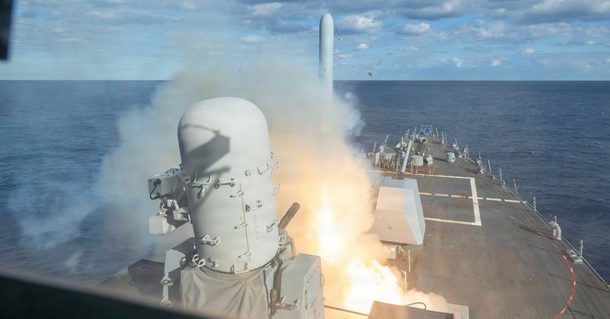 U.S. destroyer blocks two oil tankers attempting to leave Iran