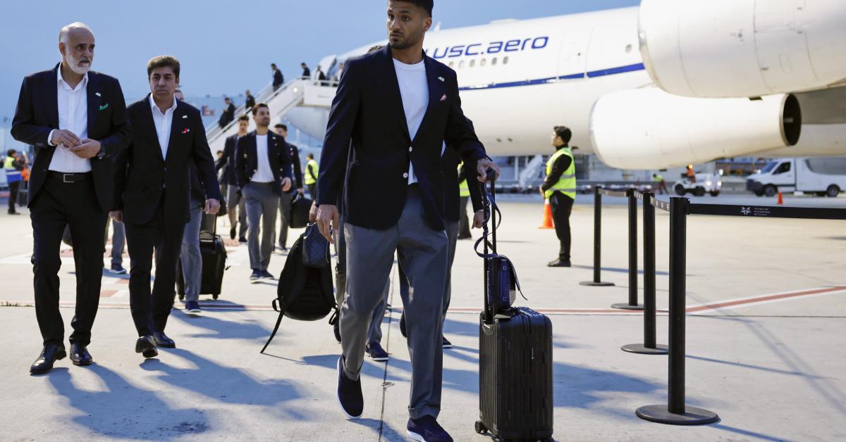 Iran's national soccer team arrives in Mexico for World Cup preparation