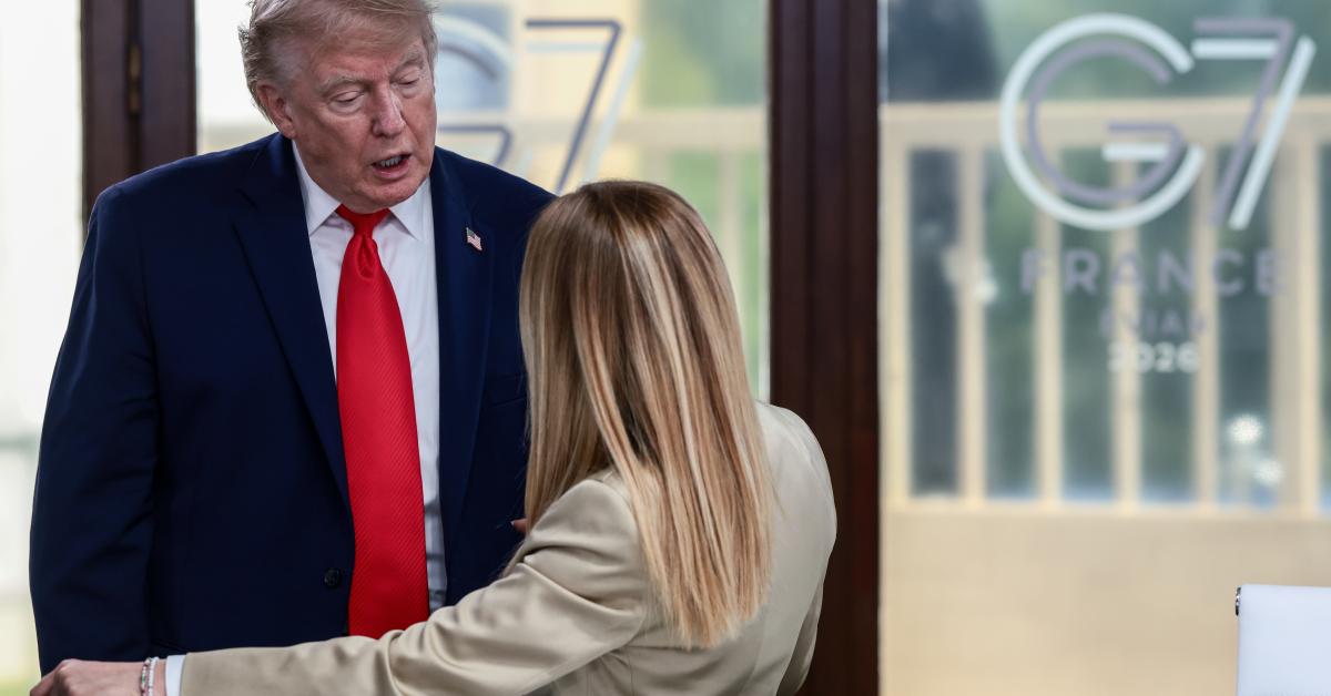 Trump doubles down in feud with Italian prime minister, says she is 'doing poorly'