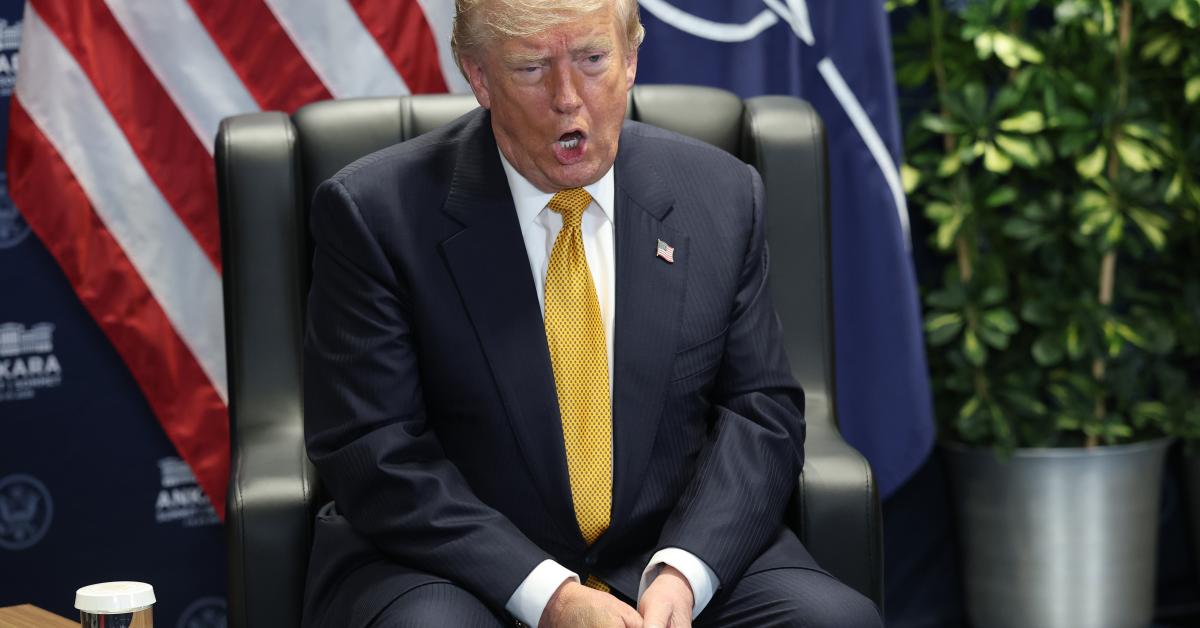 Trump disputes munitions shortage, vows jail for those who leaked 'treasonous statements'