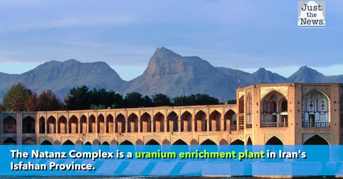 Natanz Complex Part of the Iranian Natanz nuclear complex was damaged by fire | Just ...