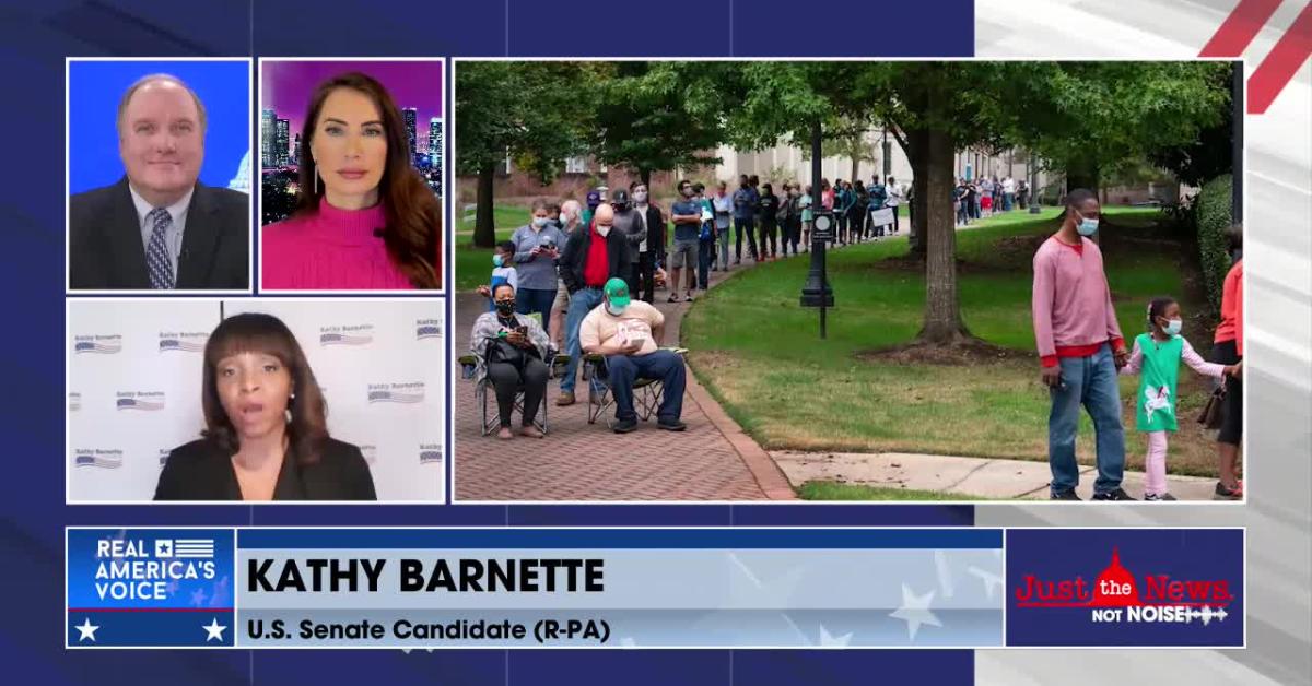 Senate candidate Kathy Barnette (R-PA) says she clawed her way out of ...