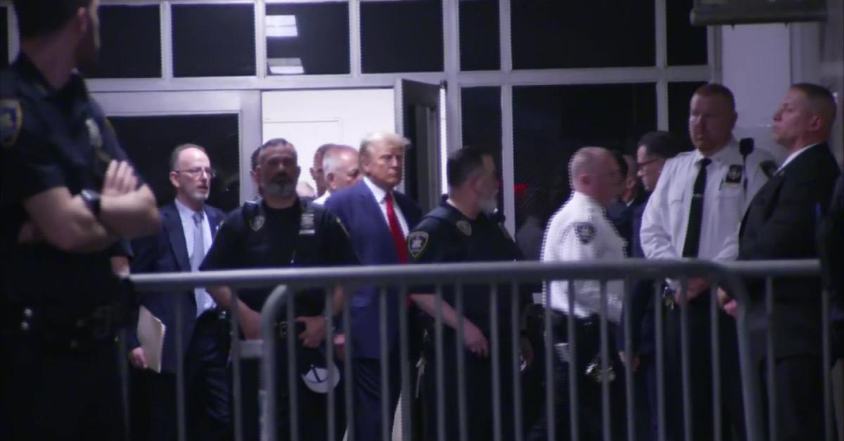 Trump enters Manhattan courtroom for indictment arraignment | Just The News