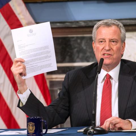 NYC businesses sue de Blasio, the city over COVID-19 vaccine mandate for customers