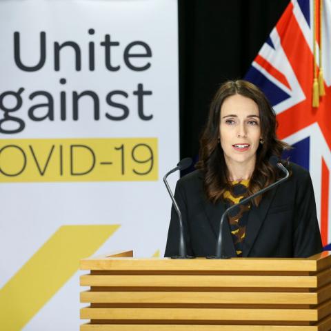 New Zealand prime minister Jacinda Ardern