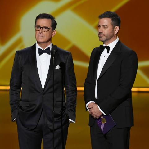 Colbert's 'Late Show' jokes overwhelmingly targeted conservative Republicans, analysis finds