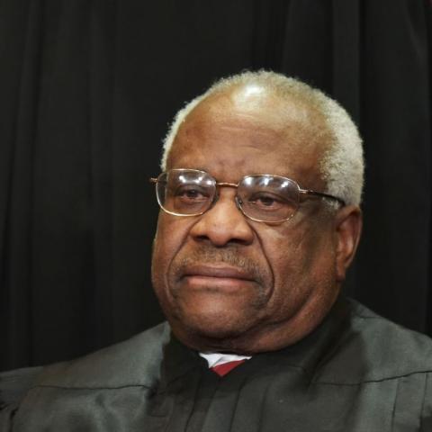 Supreme Court Justice Clarence Thomas in 2018