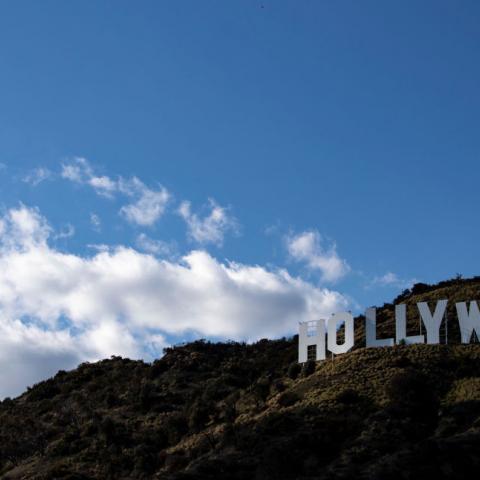 Hollywood sign