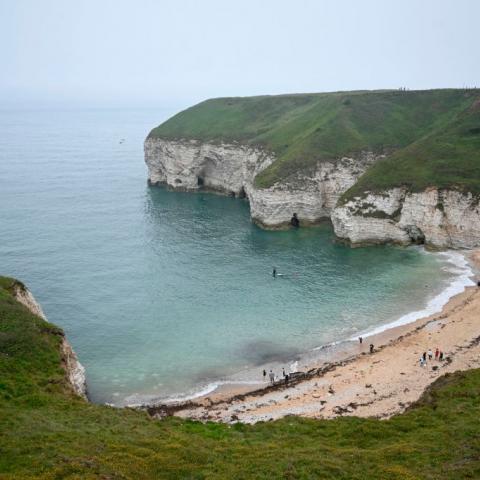 Flamborough Head, off the Northeast Coast of England, where the training exercise was taking place before the jet crashed