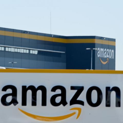 Amazon facilities in Bretigny-sur-Orge, France