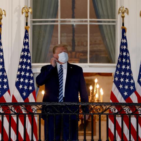 President Trump on October 5, 2020