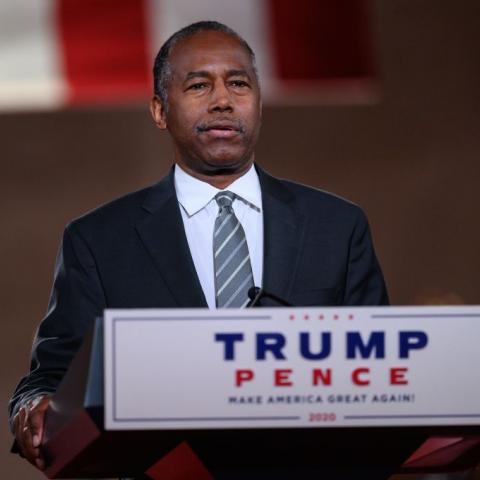 HUD Secretary Ben Carson in August 2020