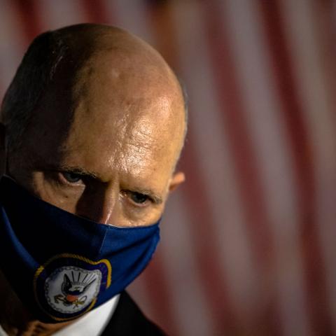 Florida GOP Gov. Rick Scott 