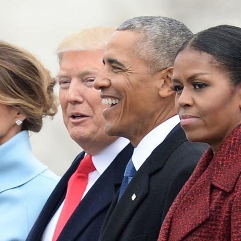 Obamas Trumps