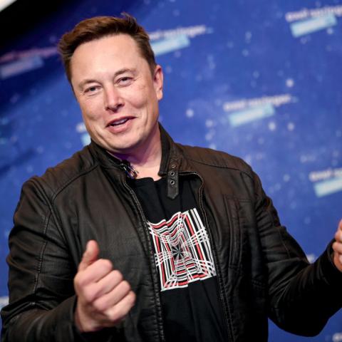 Elon Musk in Berlin, Germany, Dec. 1