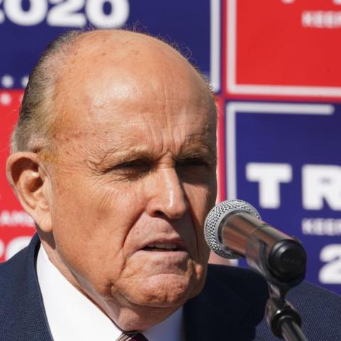 Rudy Giuliani in November 2020
