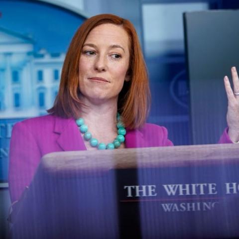 White House Press Secretary Jen Psaki