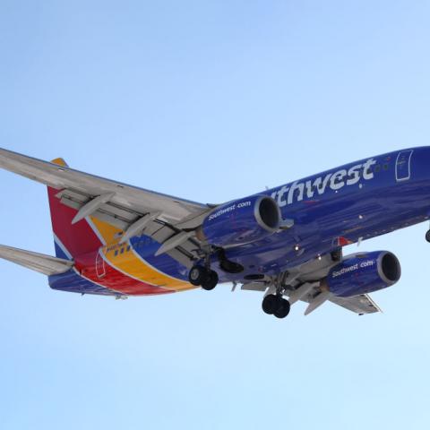 Southwest Airlines airplane