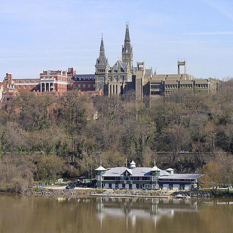 A view of Georgetown's campus