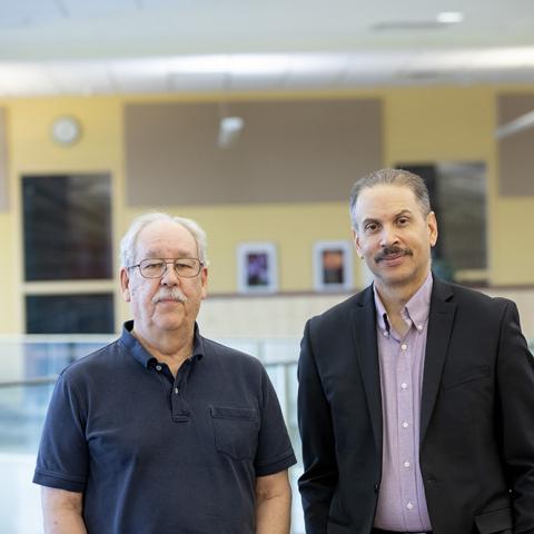 Chicago State University professors Robert Bionaz and Phillip Beverly