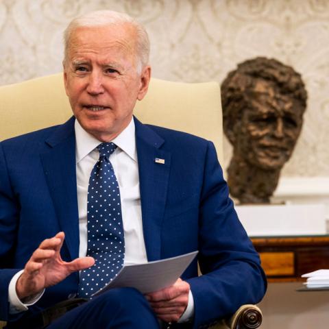 President Biden on April 15, 2021