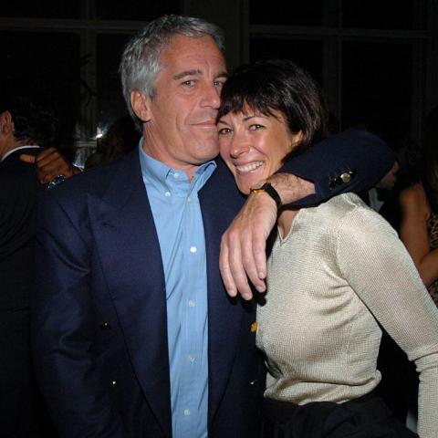 Jeffrey Epstein and Ghislaine Maxwell in 2005
