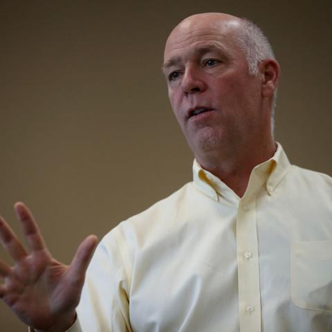 Gov. Greg Gianforte (R-Mont.) in 2017