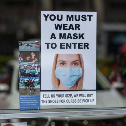 Hundreds descend on Times Square as part on global vaccine protest, point finger at Biden