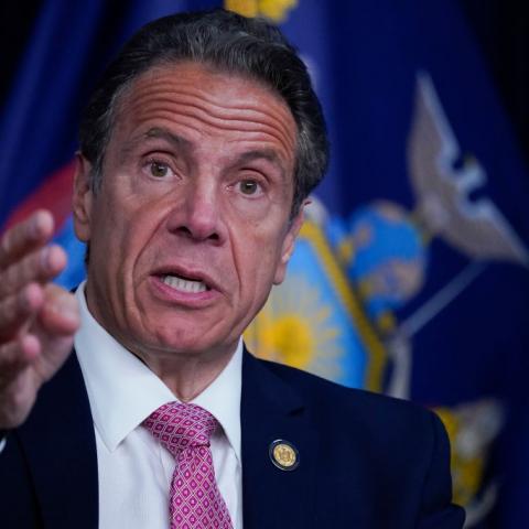 New York Gov. Andrew Cuomo on May 10, 2021
