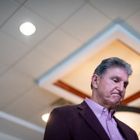 West Virginia Sen. Joe Manchin.