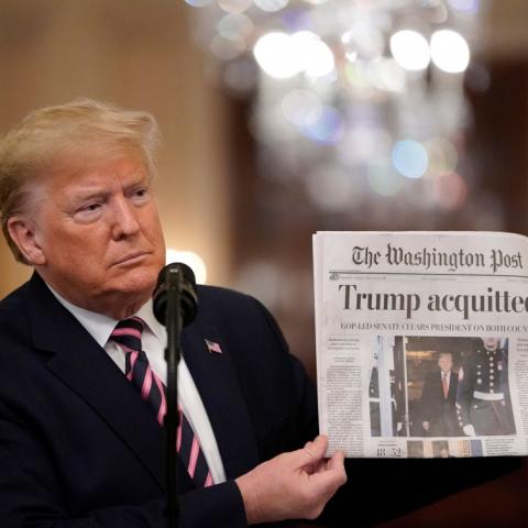 Trump endorses primary challenger to Washington GOP Rep. Herrera Beutler, who voted to impeach him